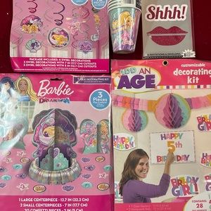 Barbie Party Decorating Kit